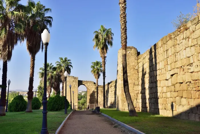 Framed Print : The Alcazaba, a Moorish fortification built in 835. A Unesco World Heritage Site, Merida Framed Print : The Alcazaba, a Moorish fortification built in 835. A Unesco World Heritage Site, Merida