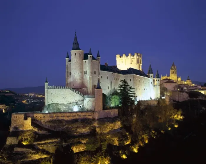 Framed Print : Alcazar / Night View Framed Print : Alcazar / Night View