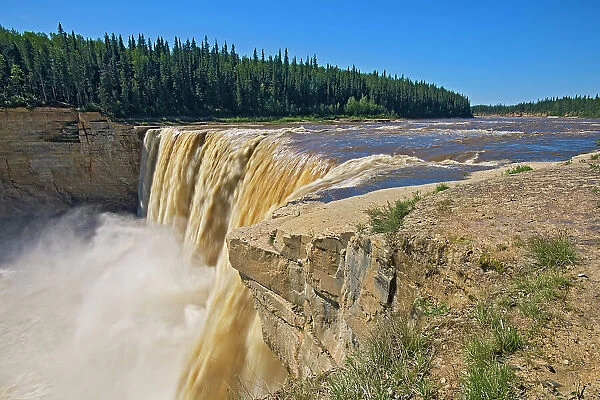 Alexandra Falls, Twin Falls Gorge Territorial Park, Northwest Territories, Canada