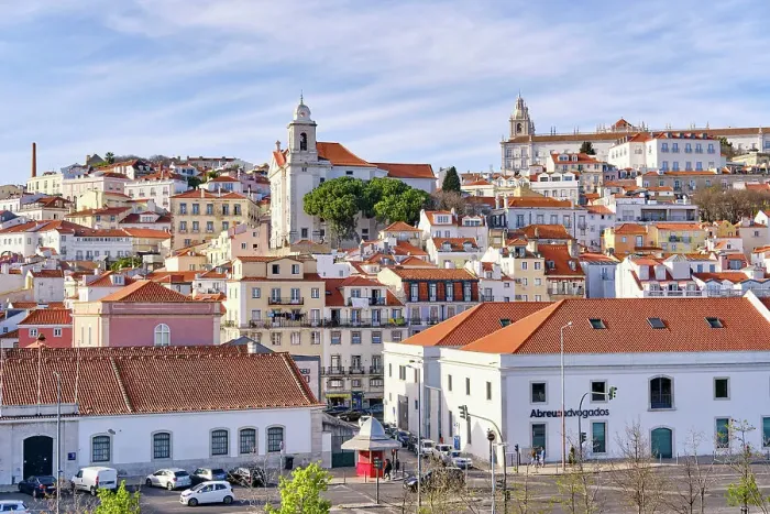 Framed Print : Alfama. Lisbon, Portugal Framed Print : Alfama. Lisbon, Portugal