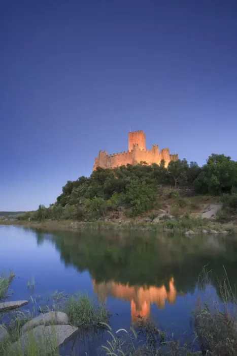 Framed Print : Almourol Castle, set on a island on Rio Tejo, Ribatejo Province, Portugal Framed Print : Almourol Castle, set on a island on Rio Tejo, Ribatejo Province, Portugal