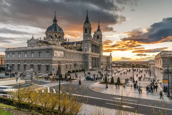 Framed Print : Almudena Cathedral, Madrid, Community of Madrid, Spain Framed Print : Almudena Cathedral, Madrid, Community of Madrid, Spain