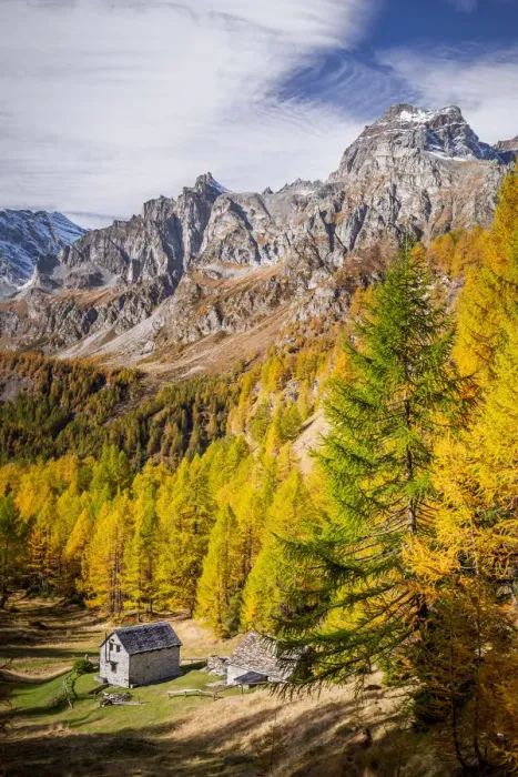 Framed Print : Alpe Devero, Ossola valley, Piedmont, Italy