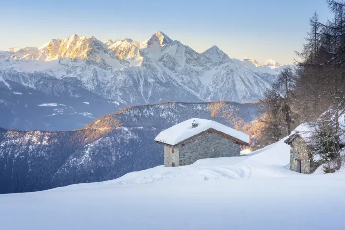 Framed Print : Alpe Pilaz at dawn, La Magdeleine, Valtournenche, Valle d Aosta, Italian alps, Italy Framed Print : Alpe Pilaz at dawn, La Magdeleine, Valtournenche, Valle d Aosta, Italian alps, Italy