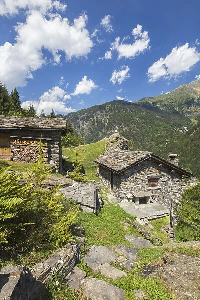 Alpe Zanon, Campodolcino, Sondrio province, Spluga valley, Lombardy, Italy