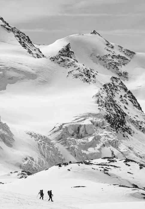 Framed Print : Alpinism, high mountains, forni glacier, Alps. Alpinism in Forni glacier in italian Alps Framed Print : Alpinism, high mountains, forni glacier, Alps. Alpinism in Forni glacier in italian Alps