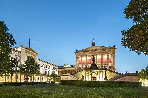 Alte Nationalgalerie, Museum Island, Berlin, Germany