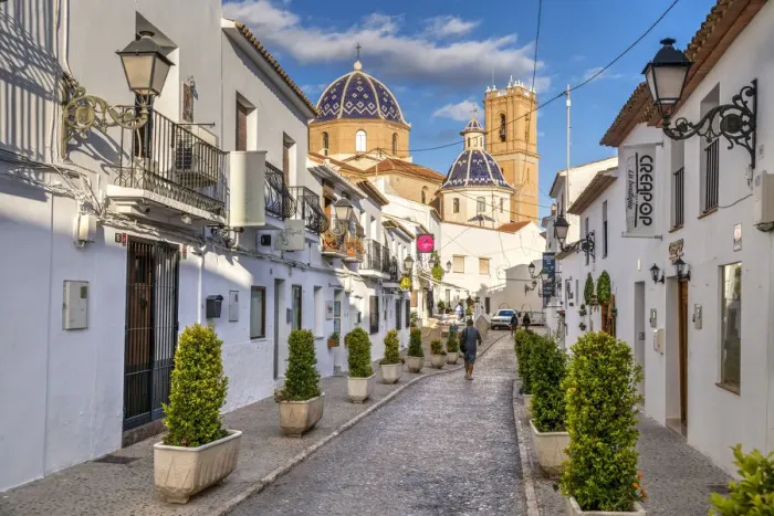 Framed Print : Altea, Costa Blanca, Valencian Community, Spain Framed Print : Altea, Costa Blanca, Valencian Community, Spain