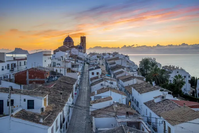 Framed Print : Altea, Costa Blanca, Valencian Community, Spain Framed Print : Altea, Costa Blanca, Valencian Community, Spain