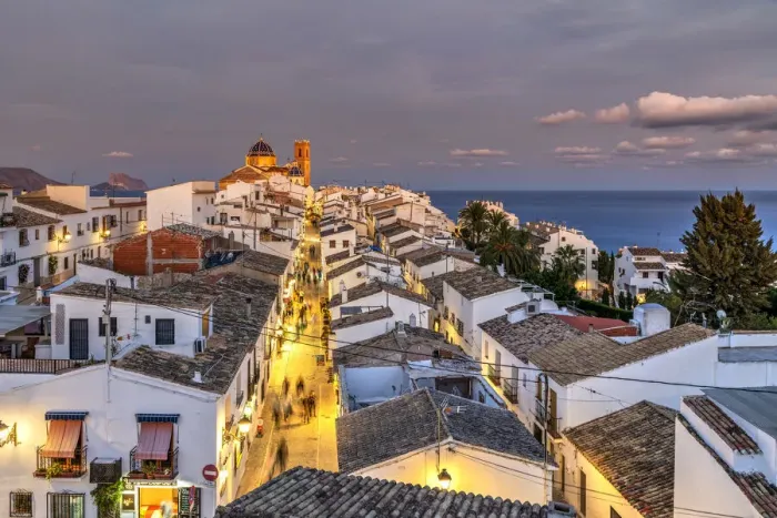 Framed Print : Altea, Costa Blanca, Valencian Community, Spain Framed Print : Altea, Costa Blanca, Valencian Community, Spain