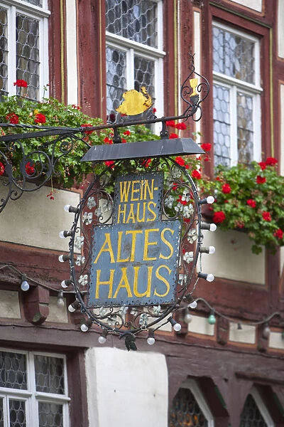Altes Hauus, Bacharach, Rhine Valley, Germany
