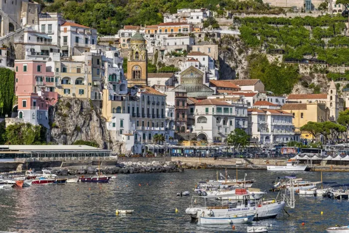 Framed Print : Amalfi, Campania, Italy Framed Print : Amalfi, Campania, Italy