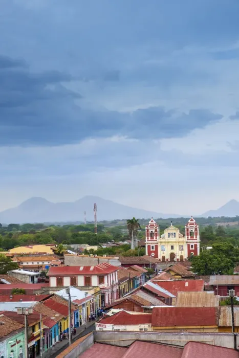Framed Print : Americas, Central America, Nicaragua, Nicaraguas second city Leon