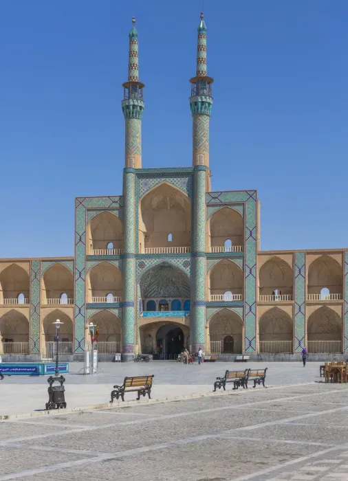 Framed Print : Amir Chakhmaq Complex, Yazd, Yazd Province, Iran Framed Print : Amir Chakhmaq Complex, Yazd, Yazd Province, Iran