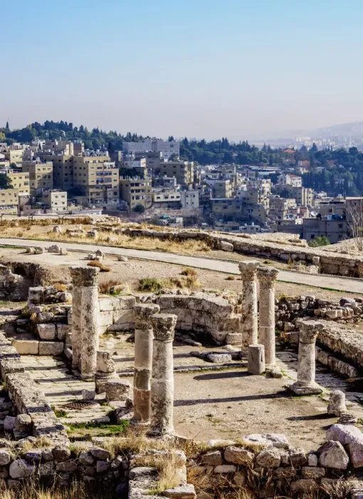 Framed Print : Amman Citadel, Amman Governorate, Jordan Framed Print : Amman Citadel, Amman Governorate, Jordan
