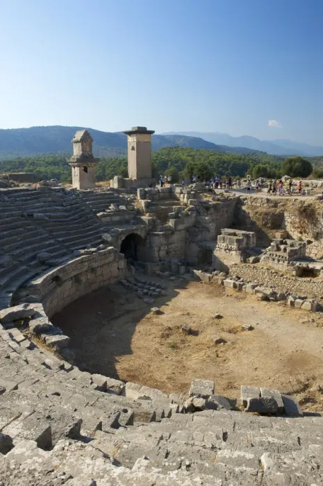 Framed Print : Amphitheatre in Xanthos, Lykia, Aegean, Turquoise Coast, Turkey Framed Print : Amphitheatre in Xanthos, Lykia, Aegean, Turquoise Coast, Turkey