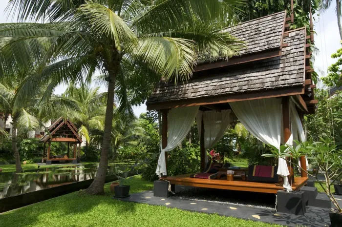 Framed Print : Anantara Hotel atMae Nam Beach, Ko Samui, Thailand