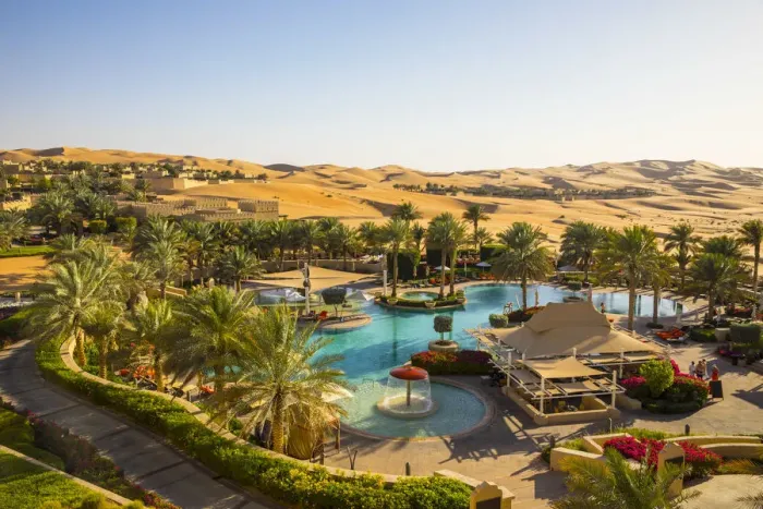 Framed Print : Anantara Qasr Al Sarab resort, Empty Quarter (Rub Al Khali), Abu Dhabi, United Arab Framed Print : Anantara Qasr Al Sarab resort, Empty Quarter (Rub Al Khali), Abu Dhabi, United Arab