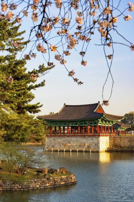 Framed Print : Anapji Pond (UNESCO World Heritage Site), Gyeongju, South Korea Framed Print : Anapji Pond (UNESCO World Heritage Site), Gyeongju, South Korea