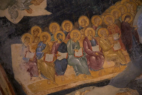 Anastis Fresco, Interior of Church of St Saviour, Chora, Istanbul, Turkey