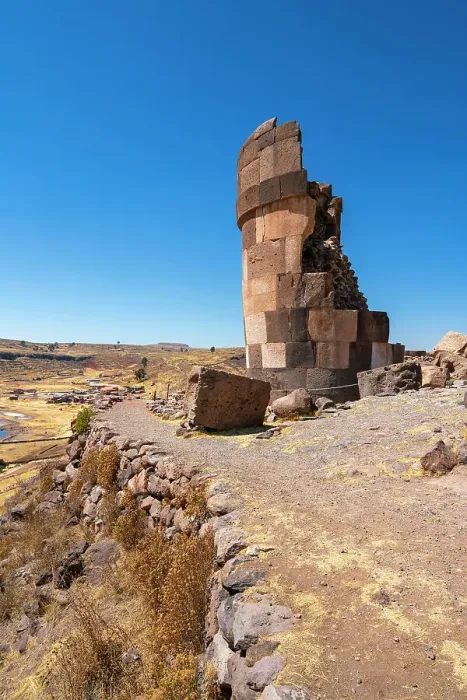 Framed Print : Ancient burial ground Sillustani featuring cylindrical funerary towers, Puno, Atuncolla District, Puno Province, Puno Region, Peru Framed Print : Ancient burial ground Sillustani featuring cylindrical funerary towers, Puno, Atuncolla District, Puno Province, Puno Region, Peru