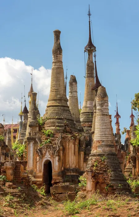 Framed Print : Ancient pagodas at Indein village, Taunggyi, near Inle Lake, Shan State, Myanmar (Burma), Asia Framed Print : Ancient pagodas at Indein village, Taunggyi, near Inle Lake, Shan State, Myanmar (Burma), Asia