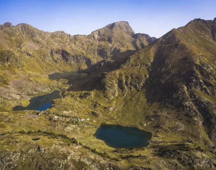 Framed Print : Andorra, Ordino, Arcalis, View of the Tristania Lakes Framed Print : Andorra, Ordino, Arcalis, View of the Tristania Lakes