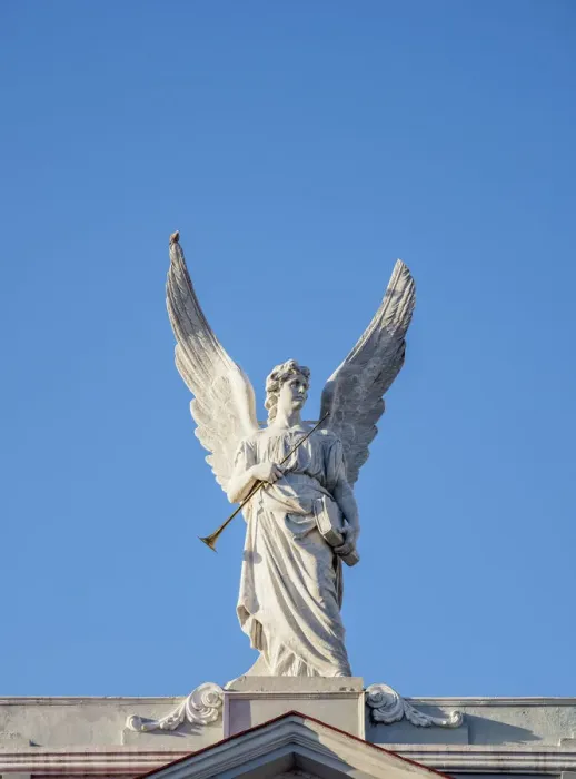 Framed Print : Angel Sculpture at Nuestra Senora de la Asuncion Cathedral, Santiago de Cuba Framed Print : Angel Sculpture at Nuestra Senora de la Asuncion Cathedral, Santiago de Cuba