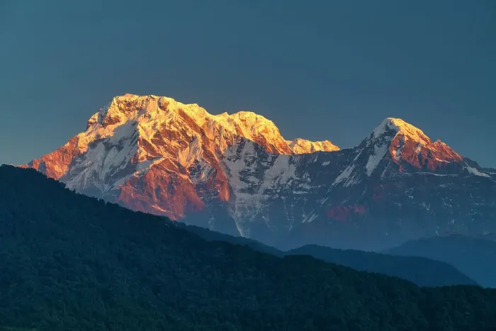 Framed Print : Annapurna South (7, 219m), Nepal, Asia Framed Print : Annapurna South (7, 219m), Nepal, Asia