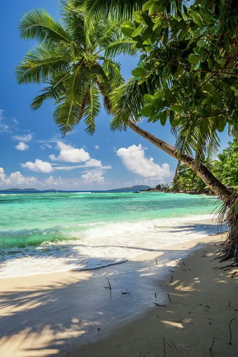 Framed Print : Anse La Blague, Praslin, Seychelles Framed Print : Anse La Blague, Praslin, Seychelles