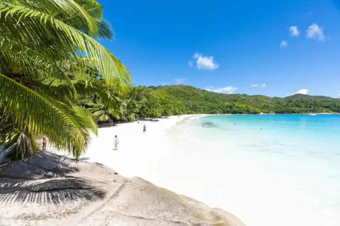 Framed Print : Anse lazio beach, Praslin island, Seychelles, Africa Framed Print : Anse lazio beach, Praslin island, Seychelles, Africa