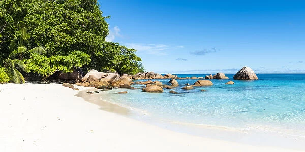Anse Lazio beach, Praslin island, Seychelles, Africa