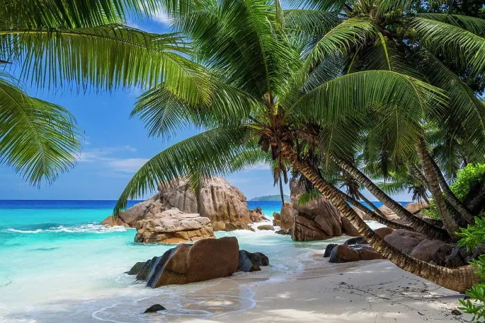 Framed Print : Anse Pate, La Digue, Seychelles Framed Print : Anse Pate, La Digue, Seychelles
