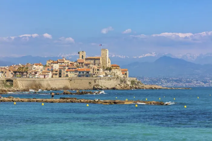 Framed Print : Antibes, Alpes-Maritimes department, Provence-Alpes-Cote d Azur, French Riviera Framed Print : Antibes, Alpes-Maritimes department, Provence-Alpes-Cote d Azur, French Riviera