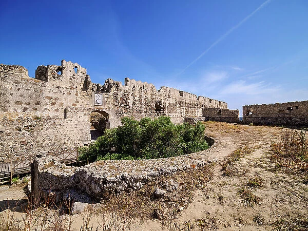 Antimachia Castle near Kardamaina, Kos Island, Dodecanese, Greece