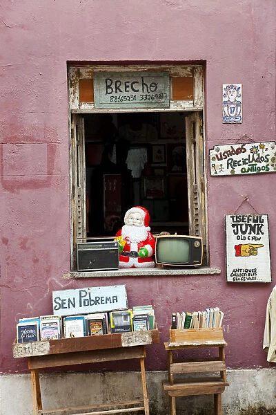 Antique and junk shop, Salvador, Bahia, Brazil