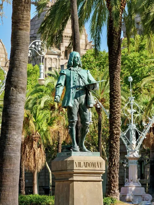 Framed Print : Antoni de Viladomat Statue, Passeig de Lluis Companys, Barcelona, Catalonia, Spain Framed Print : Antoni de Viladomat Statue, Passeig de Lluis Companys, Barcelona, Catalonia, Spain