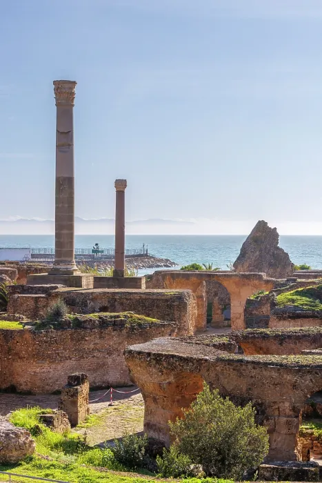 Framed Print : Antonina Baths, Carthage, Tunisia, Africa Framed Print : Antonina Baths, Carthage, Tunisia, Africa