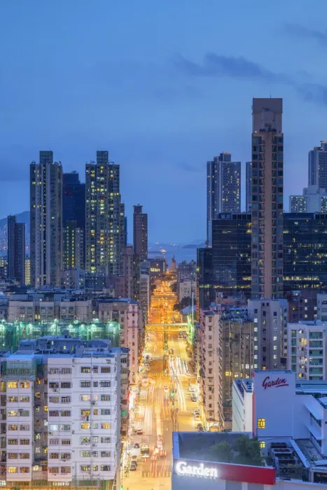 Framed Print : Apartment blocks, Shek Kip Mei, Kowloon, Hong Kong