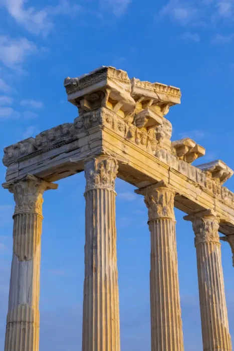 Framed Print : Apollo Temple, Side, Turkey