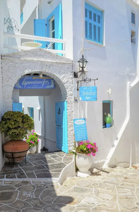 Framed Print : Apollonia village, Apollonia, Sifnos Island, Cyclades Islands, Greece