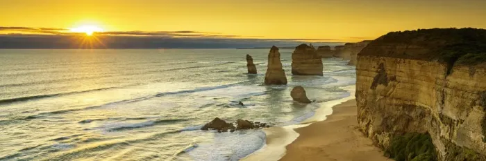 Framed Print : The Twelve Apostles at Sunset, Great Ocean Road, Australia