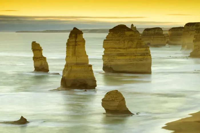 Framed Print : The Twelve Apostles at Sunset, Great Ocean Road, Australia Framed Print : The Twelve Apostles at Sunset, Great Ocean Road, Australia