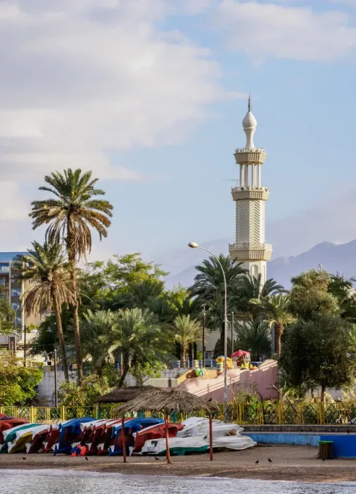 Framed Print : Aqaba, Aqaba Governorate, Jordan
