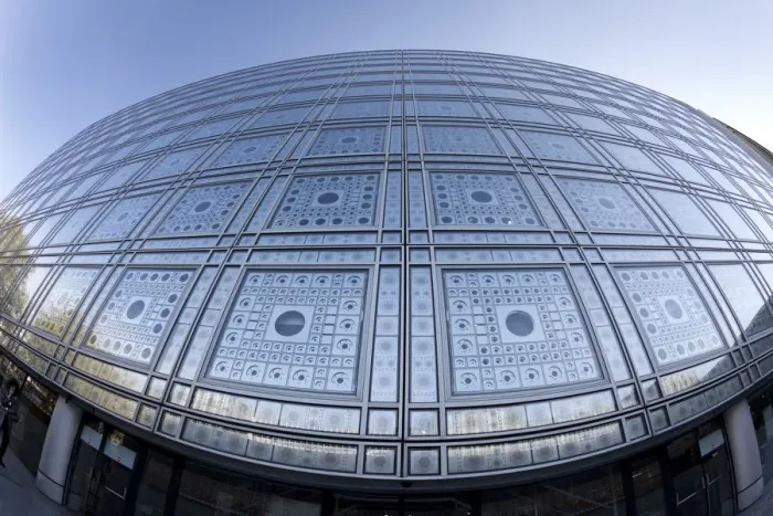 Framed Print : Arab Institute, Paris, France