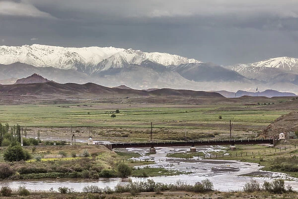 Aras river valley, border with Azerbaijan, East Azerbaijan, Iran