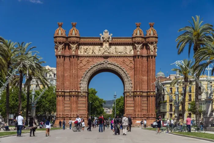 Framed Print : The Arc deTriomf or Arch of Triumph bult as main access gate for the 1888 Barcelona Framed Print : The Arc deTriomf or Arch of Triumph bult as main access gate for the 1888 Barcelona