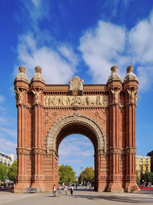 Framed Print : Arc de Triomf, Passeig de Lluis Companys, Barcelona, Catalonia, Spain Framed Print : Arc de Triomf, Passeig de Lluis Companys, Barcelona, Catalonia, Spain