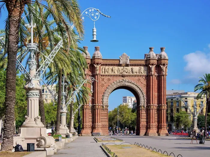 Framed Print : Arc de Triomf, Passeig de Lluis Companys, Barcelona, Catalonia, Spain Framed Print : Arc de Triomf, Passeig de Lluis Companys, Barcelona, Catalonia, Spain