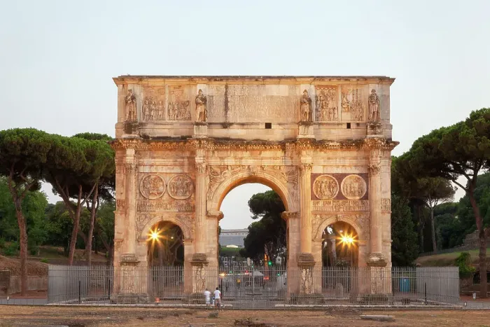 Framed Print : The Arch of Constantine at sunset, Rome, Lazio, Italy Framed Print : The Arch of Constantine at sunset, Rome, Lazio, Italy